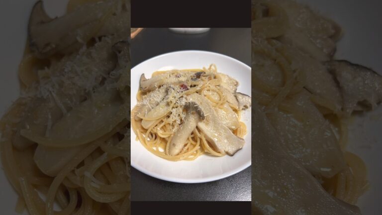 エリンギのぺぺロンチーノ レモン風味　#ペペロンチーノ #エリンギ #パスタ #おうちごはん #簡単レシピ #料理男子