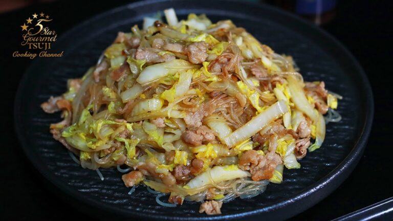 絶品！簡単！春雨と白菜炒めの作り方・プロが教えるレシピ