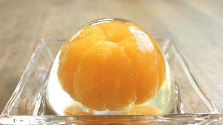 まるごとみかんゼリーの作り方・レシピ Jelly of Satsuma｜Coris cooking