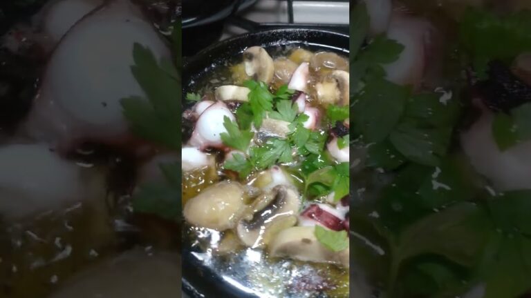 タコのアヒージョ #cooking #octopus  #ajillo  #yummy