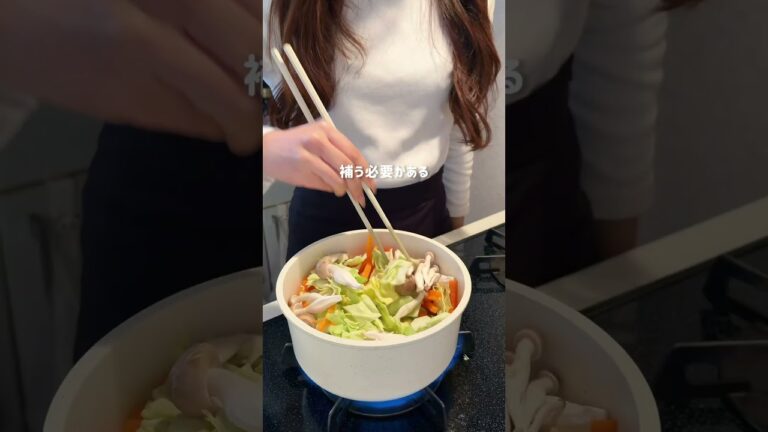 野菜不足を解消できる濃厚ちゃんぽんうどん🥣