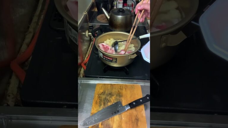 家族全員好きなタケノコ汁/今日も暑そうなので朝からしっかり栄養摂取 #味噌汁 #朝食