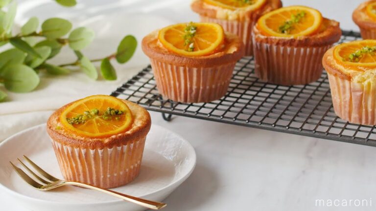 【トロピカルカップケーキ】クリームぎっしり！マシュマロがポイント♪｜macaroni（マカロニ）