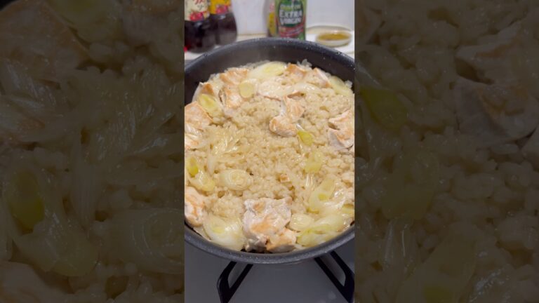 30kg痩せた男が食べている"レモン風味のチキンパエリア"の作り方を紹介します！#shorts #short