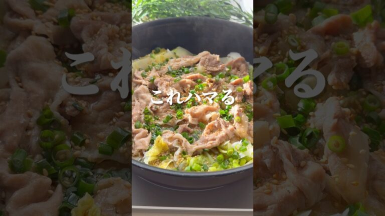 【簡単レシピ】切って煮るだけ！白菜×大根×豚こまのさっぱりポン酢煮込み