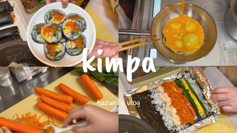 節分にキンパを作った日/Making Kimpa on Setsubun Day #cookingvlog #レシピ