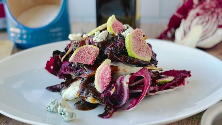Grilled Radicchio & Fig Salad