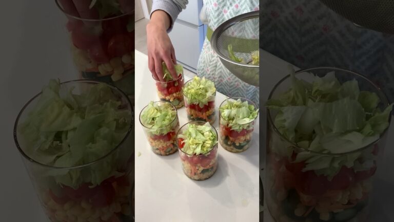 5食分のサラダをまとめて作り置き。これだけあれば野菜不足解消。#shorts#ダイエット#作り置き#サラダ#ストック