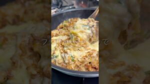 石焼風チーズビビンバチャーハン🧀 #ビビンバ #ビビンバチャーハン #時短レシピ #ワンパン