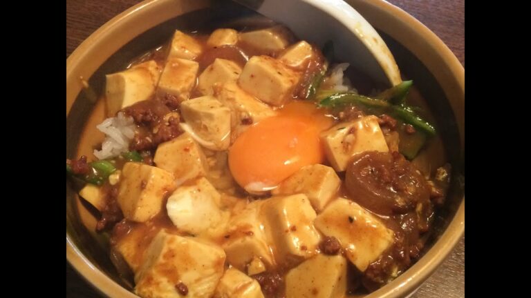 「カレー豆腐丼」作り方