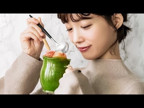 【綺麗にデトックス🌿】ほうれん草とりんごのホットスムージー