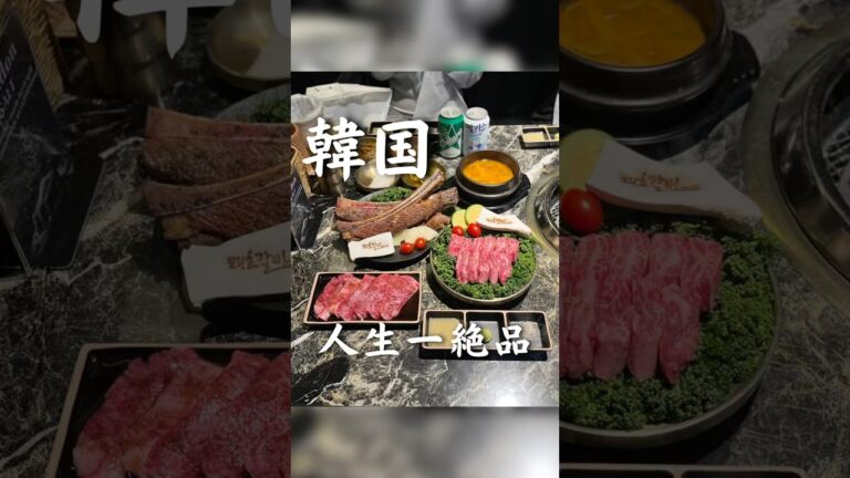 【韓国・ソウル】人生一感動したコスパ最強の韓牛が楽しめる💗