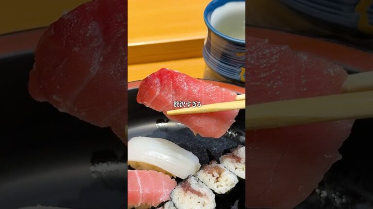 銀座で2000円のコスパ崩壊のカウンター鮨ランチ！