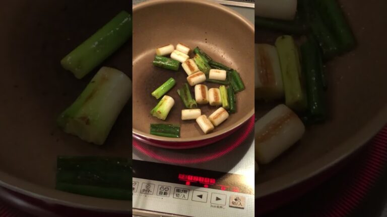 【簡単料理レシピ】ネギ焼き（やきとり竜鳳 秘伝のタレ）#shorts