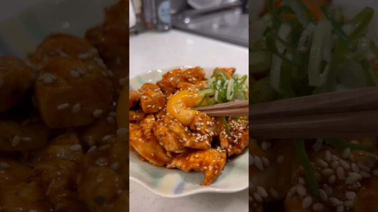 30kg痩せた男が食べている水晶コチュッケの作り方を紹介します！#shorts #short