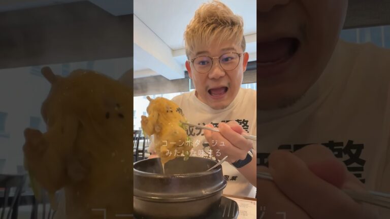 明洞で美味しすぎる高級参鶏湯が素晴らしかった！#高峰参鶏湯サムゲタン#韓国グルメ#shorts