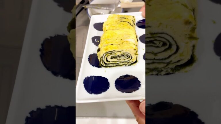 海苔巻き玉子焼きを作ってみた！