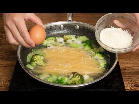 【全部一緒にゆでちゃえ】ワンパンなのにレベチなブロッコリーのカルボナーラ。