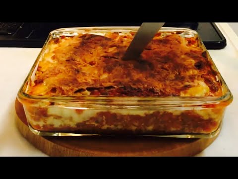 【本格ラザニアの作り方】ミートソース、ベシャメルソース、ラザニアパスタ、チーズ