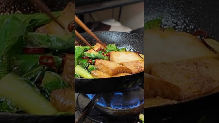 小松菜と厚揚げの炒め物#ダイエットレシピ #簡単レシピ #美肌レシピ #みかこの美肌レシピ