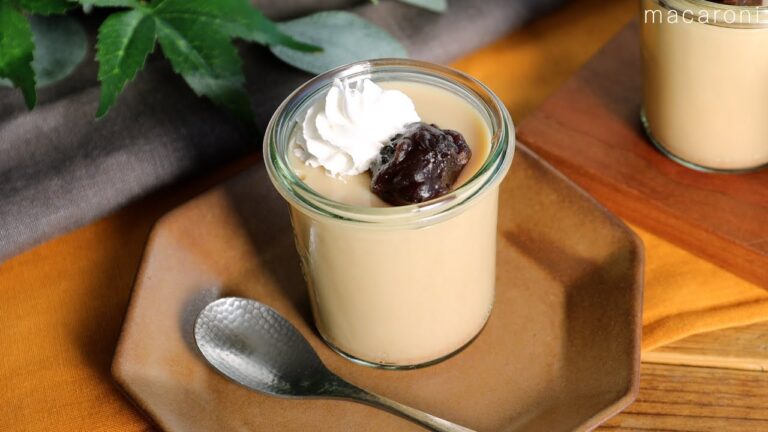 【きなこプリン】余ったきな粉の消費にも！豆乳で味わいスッキリ♪