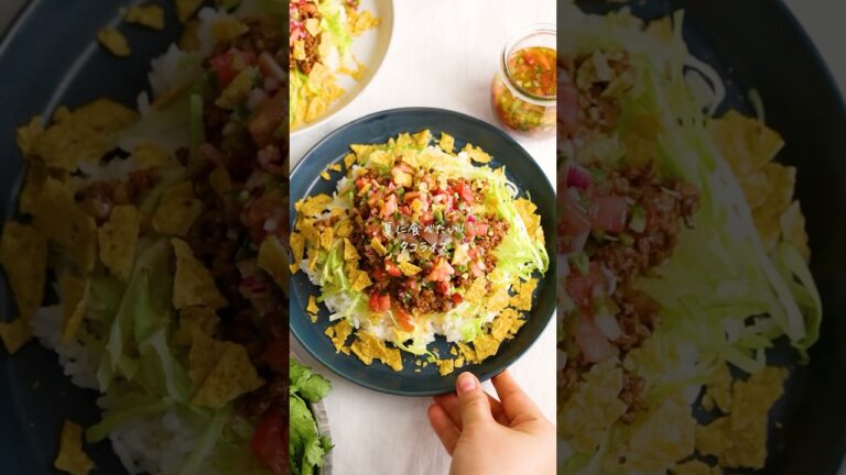 【レシピ】夏に食べたい！タコライス