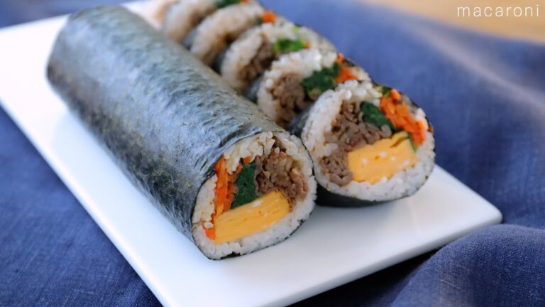 【プルコギ太巻き】恵方巻きにぴったり！お子様にもおすすめ♪