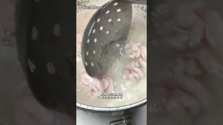 《2025最新解説版》プロが教える💥１ランクアップする↗️【真鱈の白子ポン酢】あったかいは正義✨#japan #shorts #howto