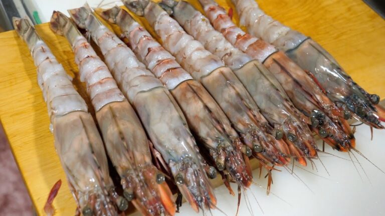 最強のエビ【シータイガー】で巨大エビフライを作る！！