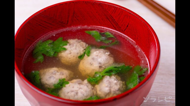 数秒でわかる「イワシつみれ汁」の作り方