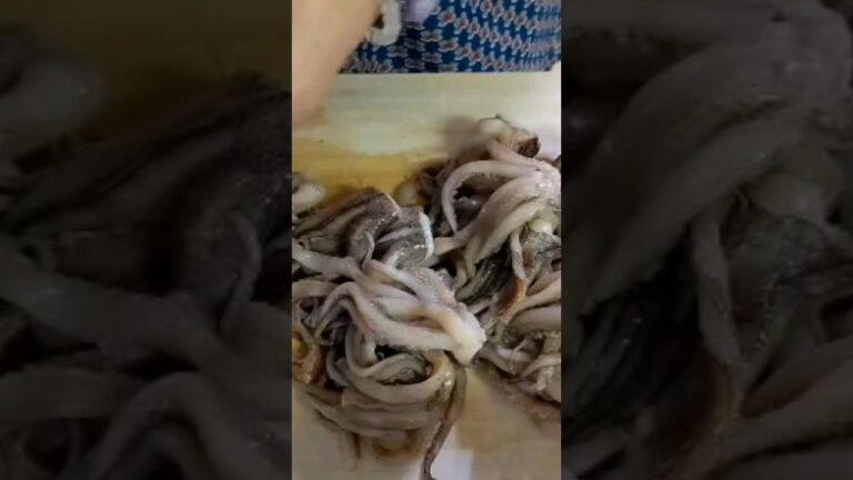 イカ下足で作るイカマヨネーズサラダ! #short  #shorts [料理][サラダ][マヨネーズ]　squid dishes