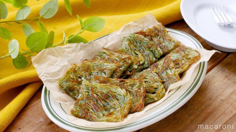 【のり塩ハッシュドポテト】卵焼き器で作る！じゃがいも1つで完成♪じゃがいもと青のりの香りがクセになる｜macaroni（マカロニ）