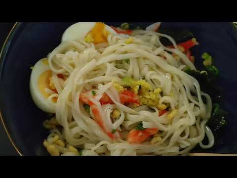 冷やしたぬきうどん【稲庭うどん】
