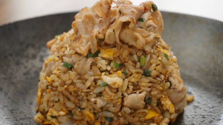 毎日炒飯7日目！【豚焼肉】の【炒飯】をつくってみた！男の炒飯！