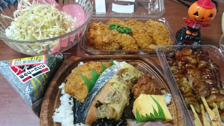 【めし日記🍱】夜弁❗のり弁、焼鳥、カキフライ〰💣💥ドカーン❗