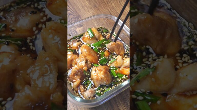 『インスタでバズってたレシピ』ニラ鶏肉の甘辛だれ漬け #cooking #簡単レシピ #バズりたい