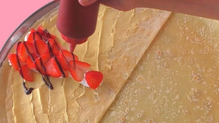 生イチゴ カスタード チョコ【クレープ】STRAWBERRY CUSTARD CHOCOLATE【Crepe】