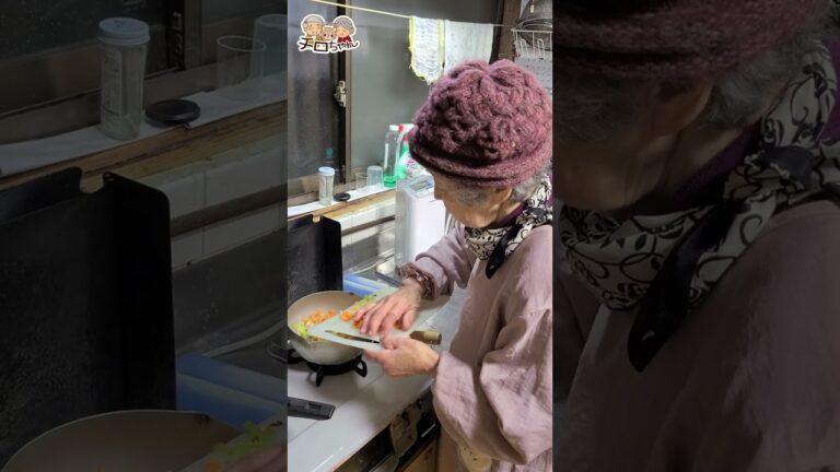 90歳ばあちゃん流お花見弁当の下ごしらえ。＃shorts