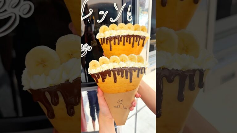 めちゃ美味いパリパリバナナクレープ🍌😋#ないちゃんグルメ#japanesefood
