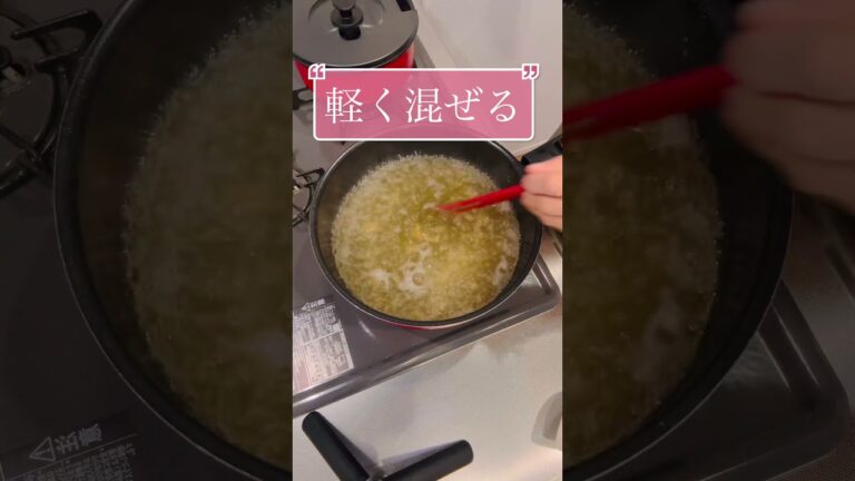 [ヘルシー簡単]春キャベツ春雨スープ#簡単レシピ #cooking #shorts #春雨