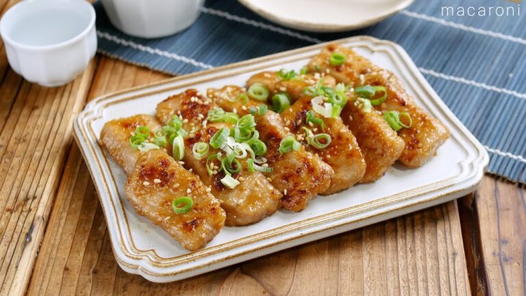 【マグロの照り焼きステーキ】こんな食べ方あったんだ！ご飯が止まらない♪