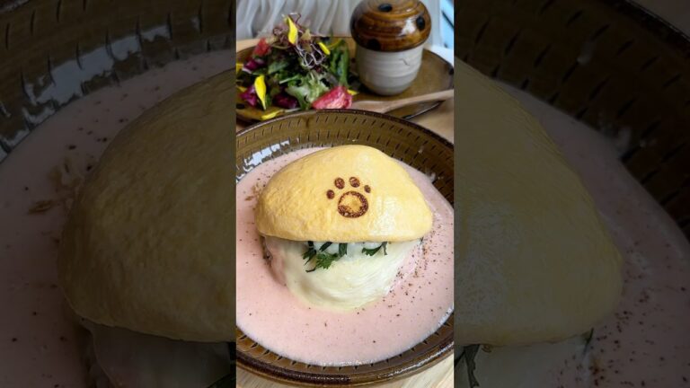 鉄板で作る明太クリームオムライス#japanesefood