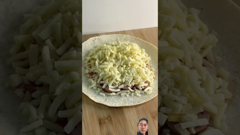 #tortilla #cheese #トルティーヤ #치즈 #チーズ #sausage #ソーセージ #asmr