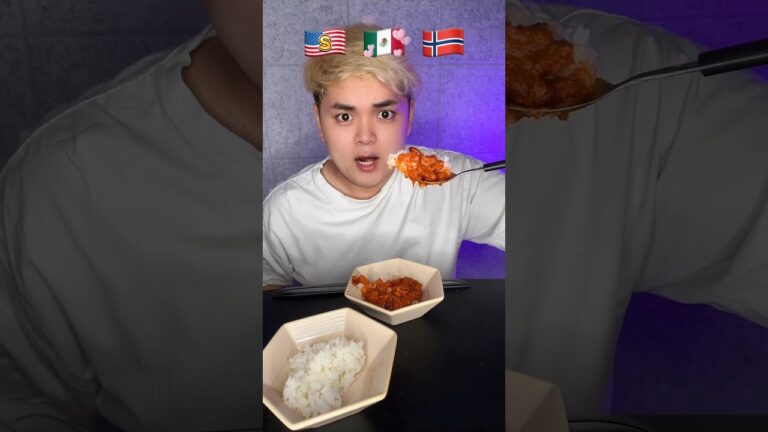 ASMR チリコンカン丼がとてもメキシカンでちゅきだった🇲🇽🍚#mukbang #asmr