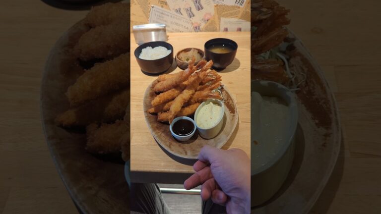 BASE 358 『鬼海老フライ定食』でランチ 京都・四条烏丸 #京都ランチ