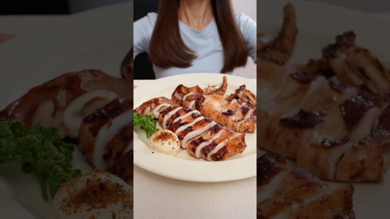 世界一美味しいイカ焼き🦑 #shorts