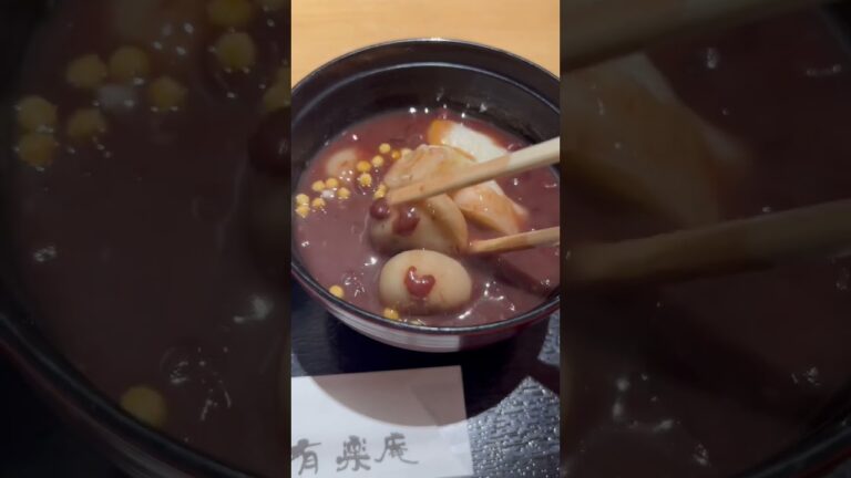 【東京グルメ】モチモチ😋東京九品仏人気蕎麦屋さん 田舎しるこ#東京グルメ #自由が丘グルメ #田舎しるこ