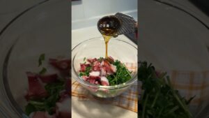 タコと豆苗の旨塩だれ #おつまみレシピ #簡単レシピ タコと豆苗の旨塩だれ #おつまみレシピ #簡単レシピ