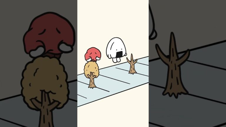 紅葉の準備  #animation#アニメーション #おにぎりとうめぼし #おにうめ #cartoon