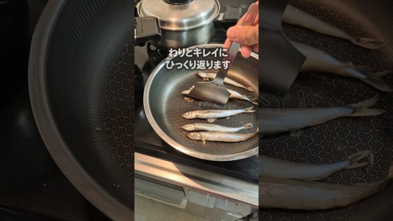 ししゃもがスルリ♪